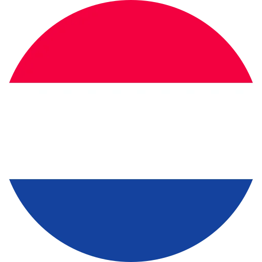 Dutch flag indicating Dutch language selection